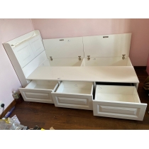 訂造 雙人床儲物床*可自訂呎吋 (不包床褥)(IS6612)