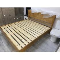 北歐實木系列 白橡木雙人床*可自訂呎吋(不包床褥)(IS6721)
