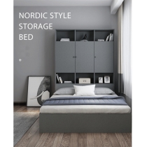 北歐系列 衣櫃儲物床 *4呎/5呎 (IS7585)