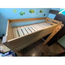 北歐實木系列 白橡木高架床*可訂造呎吋 (不包床褥)(IS6323)