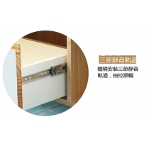 日式實木橡木簡約電視櫃小戶型實木電視櫃茶几組合地櫃 150/160/180cm (IS4370)