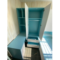 訂造傢俬 衣櫃+書枱+衣櫃床 *可自訂呎吋 (IS7036)