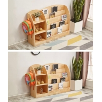 芬蘭松木系列 實木收納兒童書架（IS7827）