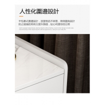 意式床頭櫃簡約現代輕奢岩板儲物收納櫃40/50cm(IS7838)