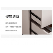 意式床頭櫃簡約現代輕奢岩板儲物收納櫃40/50cm(IS7838)