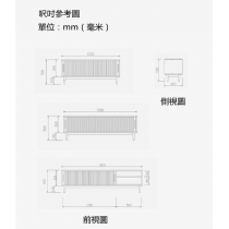 芬蘭松木系列 實木電視櫃 客廳茶几組合小戶型地櫃 *120/150/180cm(IS7863)