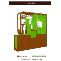 中式實木糸列 屏風櫃 雙面櫃 120cm/160cm/200cm (IS0520)