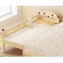 實木兒童床帶護欄陪睡床嬰兒單人床邊床加闊拼接大床150/180/200cm(IS7857)