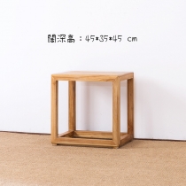 中式實木榆木會議桌 洽談桌辦公桌餐桌 泡茶桌 桌椅組合(IS0178)