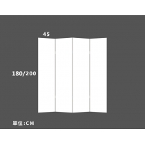 中式屏風 現代簡約隔斷折疊移動客廳遮擋床邊家用180cm/200cm (IS8033)