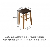 芬蘭松木 小戶型實木梳妝台 化妝桌送妝凳70cm（IS8119)