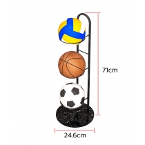 鐵藝系列 置物收納 運動用品架 籃球架 71cm/90cm/120cm/145cm/175cm (IS8170)
