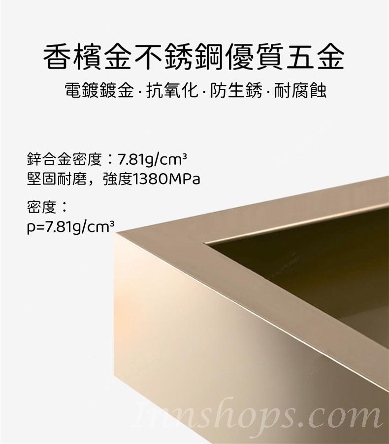 意式氣派系列 伸縮 岩板折疊餐桌 餐邊櫃一體桌 170cm (IS8254)