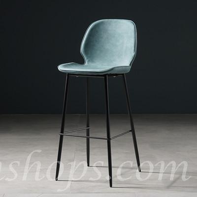 北歐格調·摩登·品味系列 吧椅 高腳椅咖啡廳 靠背高腳凳 bar chair 41cm (IS8281)