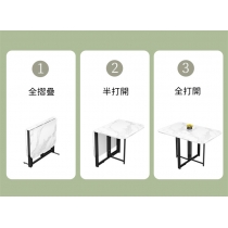 時尚系列 多功能折疊 超薄餐枱 /圓凳 120cm (IS8248)