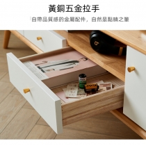 日式實木橡木系列 電視櫃 原木風地櫃 茶几*120cm/160cm/180cm/200cm（IS8278）