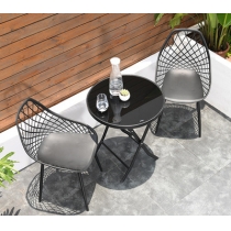 戶外桌椅 休閒庭院花園咖啡店室外小茶几桌椅*60cm/70cm/80cm/120cm（IS8294）