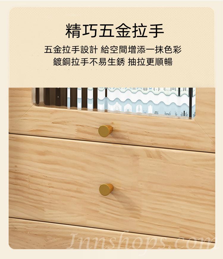 芬蘭實木松木系列 小型床邊櫃 床頭櫃/茶几 33cm (IS8336)