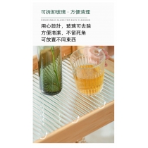 楠竹系列 可移動小茶几 迷你床頭小桌子邊几51.5cm （IS8433）