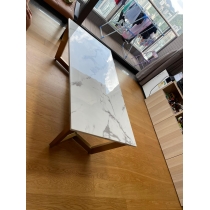 意式氣派系列 大理石不銹鋼長方形餐桌椅子 *4呎/ 4呎7 / 5呎3 / 6呎 / 6呎7 (IS5267)