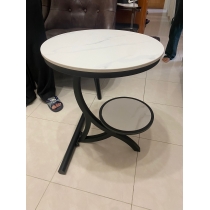意式氣派系列輕奢角几岩板邊桌客廳梳化邊桌 45/50/55cm (IS7901)