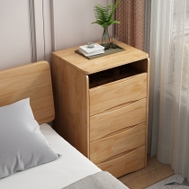 日式實木橡木系列 迷你床頭櫃 翻蓋梳妝枱 (連鏡和櫈) 40cm/48cm (IS8459)
