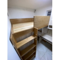 訂造 白橡木 高架床 *可自訂呎吋(IS6005)