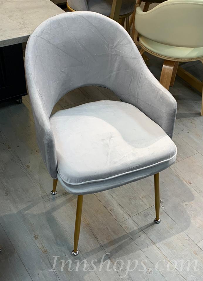 陳列品3張椅灰色,每張$299.意式氣派糸列 餐椅 (IS6502)