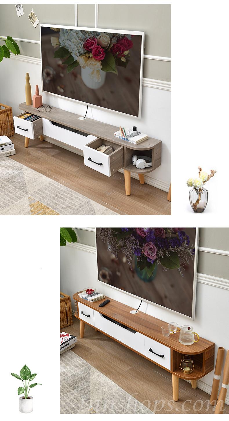 時尚系列 現代簡約 小戶型超窄電視櫃150cm/180cm/200cm(IS8667)