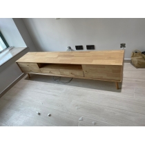日式實木橡木系列 電視櫃 原木風地櫃 茶几*120cm/160cm/180cm/200cm（IS8278）