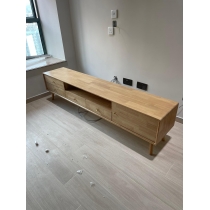 日式實木橡木系列 電視櫃 原木風地櫃 茶几*120cm/160cm/180cm/200cm（IS8278）