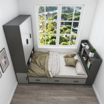 訂造傢俬3D 電腦單人床/雙人床傢俬 床設計 1 (IS8707)