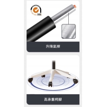 人體工學 舒適久坐 辦公轉椅 電腦椅 60 x 60 x 96~105 cm (IS8718)