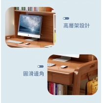 日式實木橡木系列 雙人 電腦枱 書枱 160/180cm (IS8723)