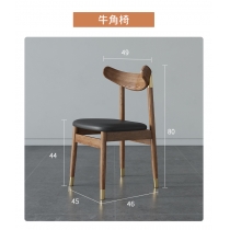 北歐實木白蠟木系列 折疊伸縮 圓型餐枱 餐椅 組合110/120/140cm (IS8735)