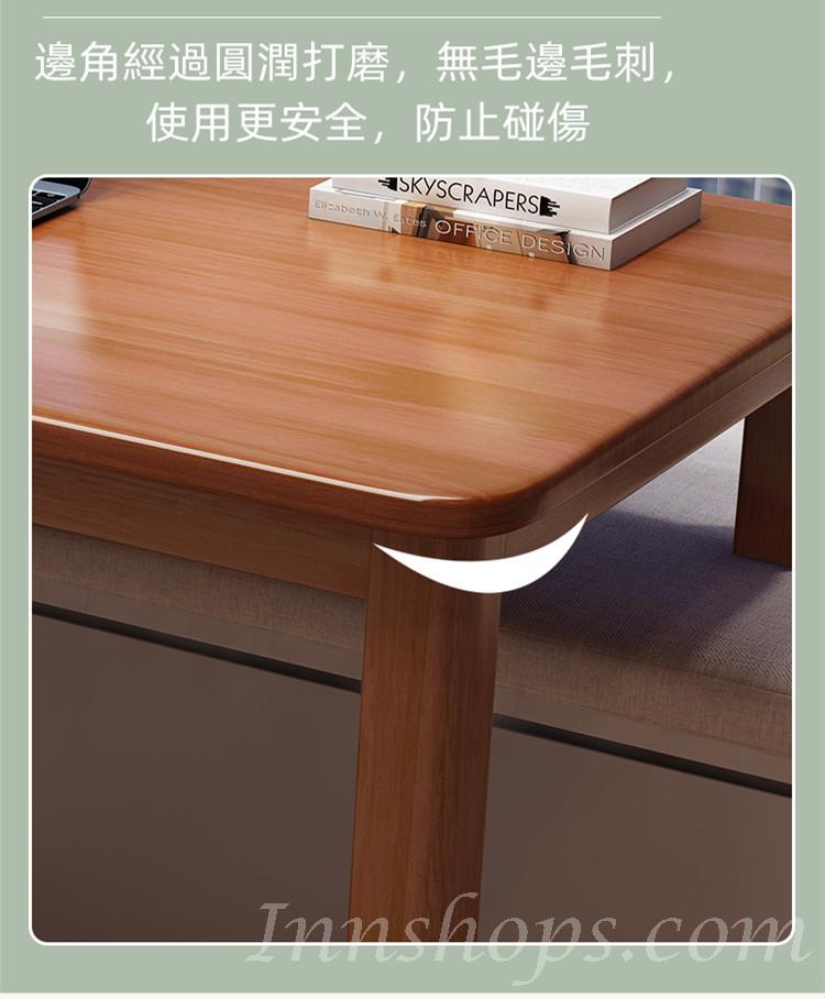 日式實木橡木系列 實木窗台書桌 高低台 80cm/100cm/120cm/140cm(IS8765)