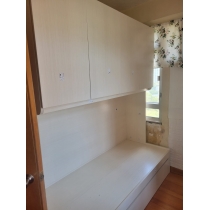 訂造傢俬單人房衣櫃側床傢俬設計（IS8427）