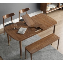 白蠟木伸縮餐枱 陳列品$2999 120-150cm (IS7232)