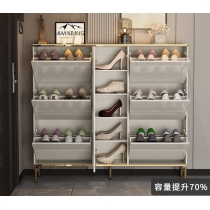 意式氣派系列 岩板頂板超薄鞋櫃/窄款鞋櫃 17/24cm深 (IS8849)