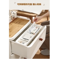 日式收納櫃夾縫儲物櫃 多層床頭櫃有腳*30/42/51.5cm (IS8618)