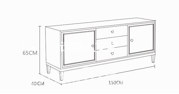意式氣派系列 電視櫃 150cm (IS5945)
