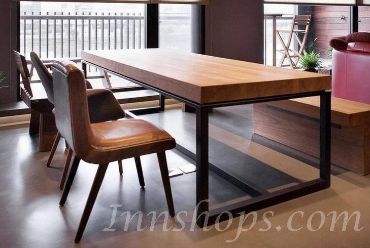商業客戶訂購產品系列 訂造實木厚身餐枱 書桌*可自訂呎吋 (IS7492)