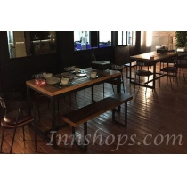 商業客戶訂購產品系列 訂造實木厚身餐枱 書桌*可自訂呎吋 (IS7492)