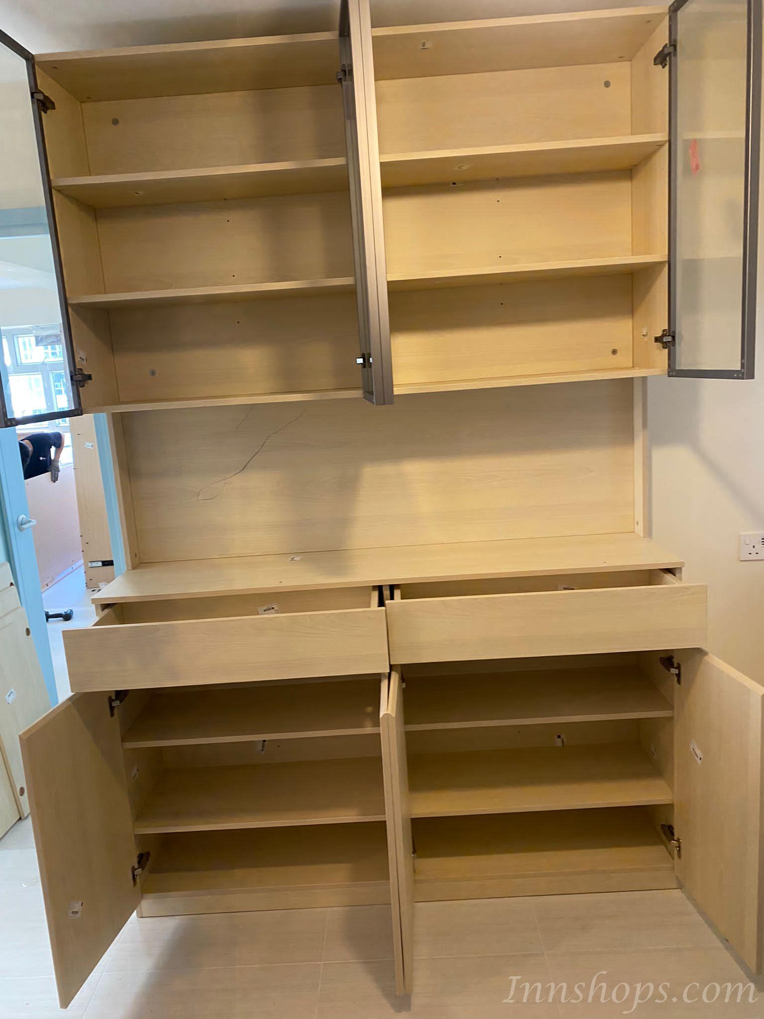 訂造傢俬餐邊櫃 鞋櫃 書櫃 可自訂呎吋 (IS7527)