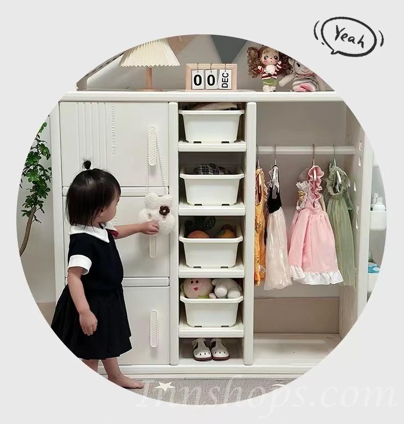 兒童 小朋友 衣櫃儲物櫃  衣櫃*123cm (IS9063)