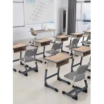 學校傢俬 中小學生加厚c型升降書桌 桌椅套裝 培訓輔導班書枱60cm   (IS7419)