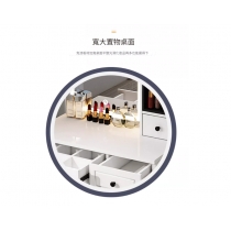 田園純白 象牙白系列 收納櫃 梳妝枱 80cm (IS8751)