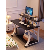 時尚系列 可移動 床邊桌 書桌 電腦枱 60cm/74cm/90cm/100cm*50cm86cm (IS9146)