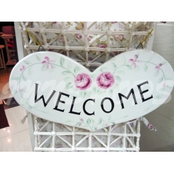 田園 WELCOME 牌(陳列品) (IS0717)
