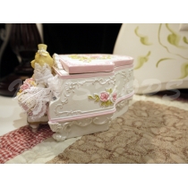 歐陸式 典雅 小熊結婚首飾盒(IS1071)